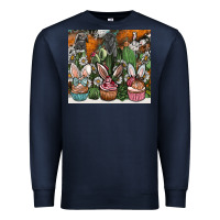 Navy easter Premium Sweatshirt - CowhideDigitalArt