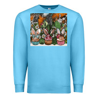 Ocean Blue easter Premium Sweatshirt - CowhideDigitalArt