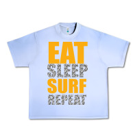 Grape Ice eat sleep surf repeat Urban Heavy Tee - Bettercallsaul