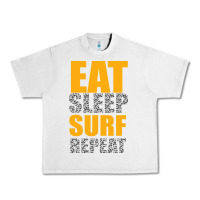 Lunar Rock eat sleep surf repeat Urban Heavy Tee - Bettercallsaul
