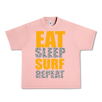 Salmon eat sleep surf repeat Urban Heavy Tee - Bettercallsaul