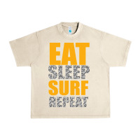 Sandshell eat sleep surf repeat Urban Heavy Tee - Bettercallsaul