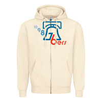 Sandshell bell,76ers Zipper Hoodie - tuanDangUi