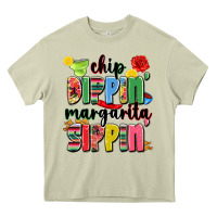 Mossy chip dippin' margarita sippin' Heavy Core Tee - JahusDesignShop