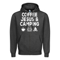 Charcoal Heather camp camping camper campfire campsite hiking gift Zipper Hoodie - tuanDangUi