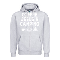 Heather Grey camp camping camper campfire campsite hiking gift Zipper Hoodie - tuanDangUi
