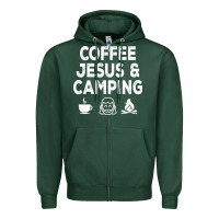 Sports Green camp camping camper campfire campsite hiking gift Zipper Hoodie - tuanDangUi