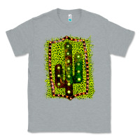 Heather Grey Cactus Leopard Frame Classic Tee - Bettercallsaul
