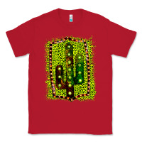 Red Cactus Leopard Frame Classic Tee - Bettercallsaul
