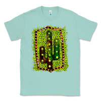 Seafoam Cactus Leopard Frame Classic Tee - Bettercallsaul