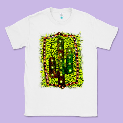 Cactus Leopard Frame Classic Tee Designed By Bettercallsaul