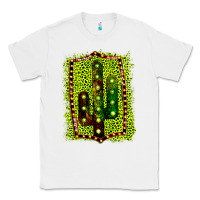 White Cactus Leopard Frame Classic Tee - Bettercallsaul