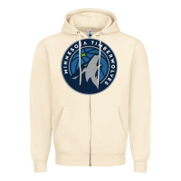 Sandshell the timberwolves Zipper Hoodie - tuanDangUi