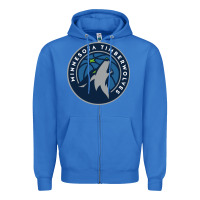 True Royal the timberwolves Zipper Hoodie - tuanDangUi