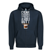 Navy funny cigar smoker humidor gift set cigar lover sm Zipper Hoodie - tuanDangUi