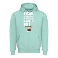 Seafoam funny cigar smoker humidor gift set cigar lover sm Zipper Hoodie - tuanDangUi