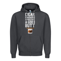 Smoke funny cigar smoker humidor gift set cigar lover sm Zipper Hoodie - tuanDangUi