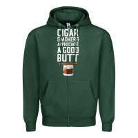 Sports Green funny cigar smoker humidor gift set cigar lover sm Zipper Hoodie - tuanDangUi