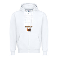 White funny cigar smoker humidor gift set cigar lover sm Zipper Hoodie - tuanDangUi
