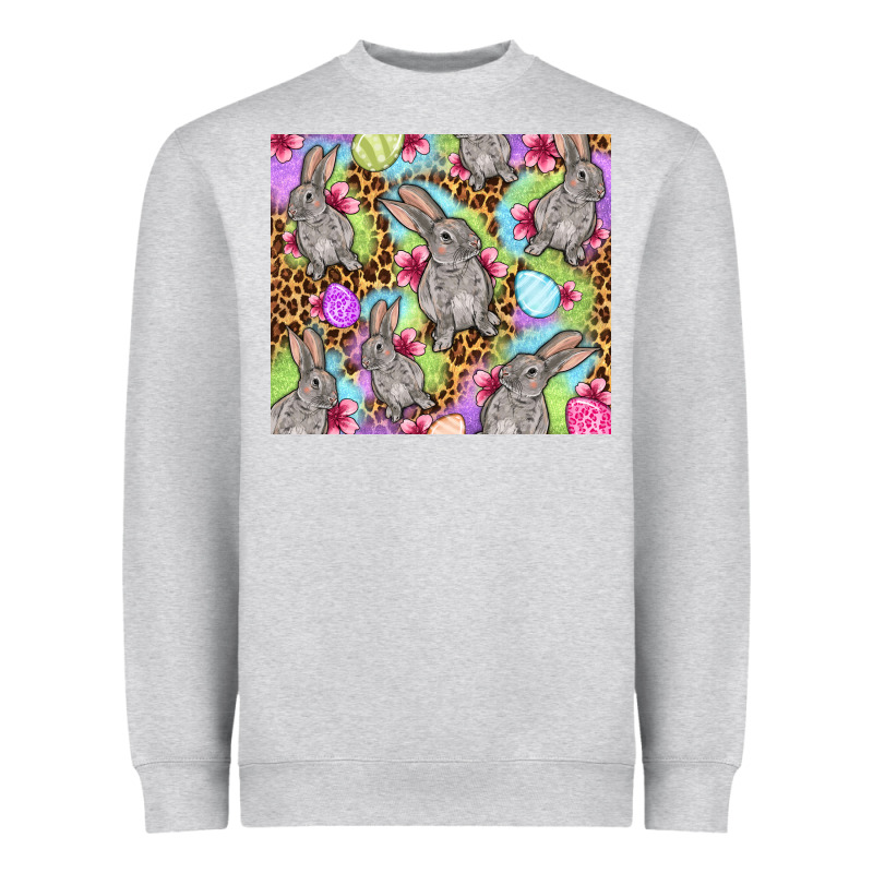 Easter Bunnys Eggs Heavyweight Sweatshirt by OliviaCreatesArt | Teevron