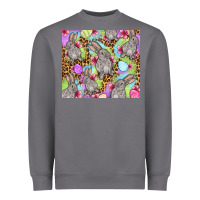 Storm Easter bunnys eggs Heavyweight Sweatshirt - OliviaCreatesArt