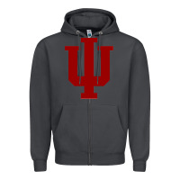 Smoke indiana hoosiers Zipper Hoodie - tuanDangUi