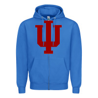 True Royal indiana hoosiers Zipper Hoodie - tuanDangUi