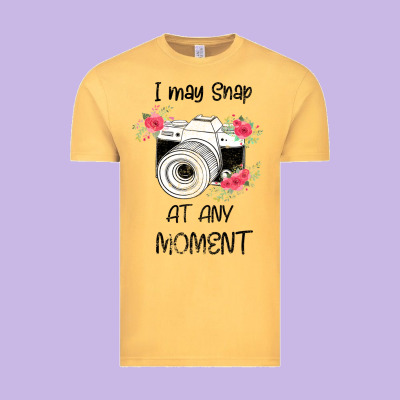 I May Snap At Any Moment Vintage Tee Designed By Bettercallsaul