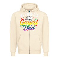 Sandshell 1 worlds gayest dad funny fathers day lgbt pride r Zipper Hoodie - tuanDangUi
