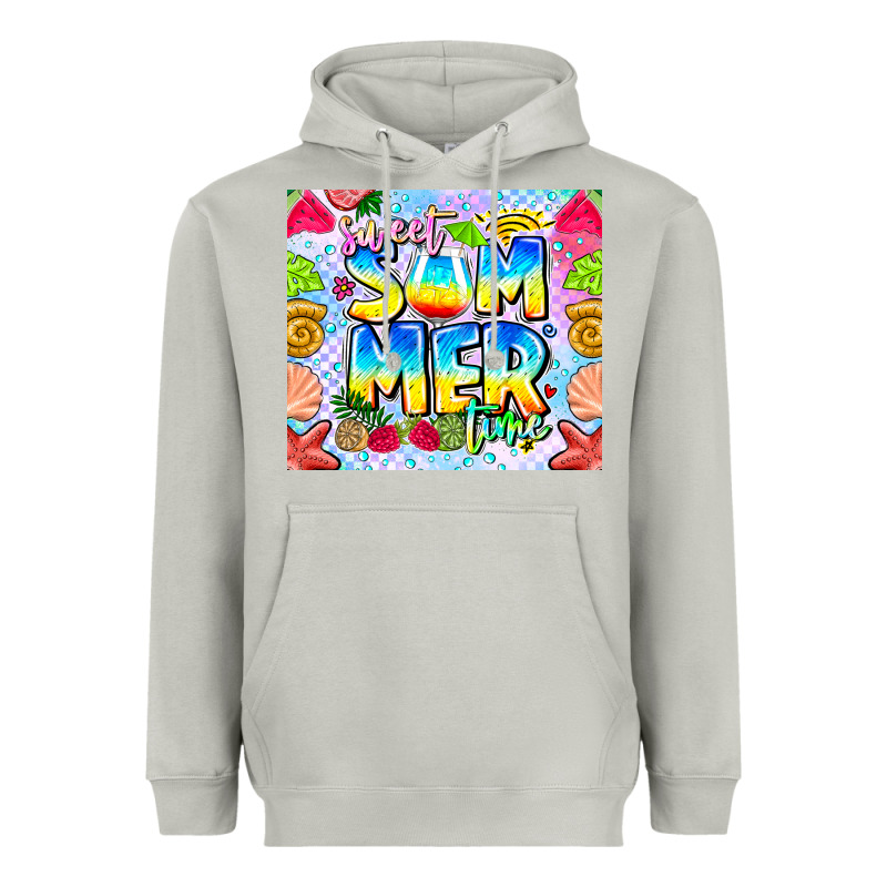 Summer Time Heavyweight Hoodie by CowhideDigitalArt | Teevron