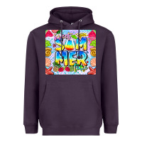 Plum summer time Heavyweight Hoodie - CowhideDigitalArt