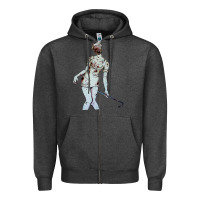 Charcoal Heather silent hill nurse Zipper Hoodie - tuanDangUi