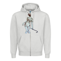 Dove Grey silent hill nurse Zipper Hoodie - tuanDangUi