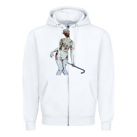 White silent hill nurse Zipper Hoodie - tuanDangUi
