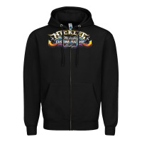 Black nick lee airbrushing gift Zipper Hoodie - tuanDangUi