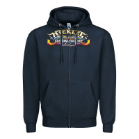 Navy nick lee airbrushing gift Zipper Hoodie - tuanDangUi