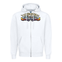 White nick lee airbrushing gift Zipper Hoodie - tuanDangUi