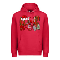 Cardinal christmas love nurse bbs Premium Hoodie - BundleAndBundleShop