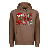 Chestnut christmas love nurse bbs Premium Hoodie - BundleAndBundleShop