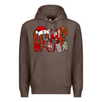 Coffee christmas love nurse bbs Premium Hoodie - BundleAndBundleShop