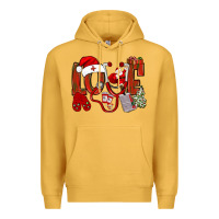 Mustard christmas love nurse bbs Premium Hoodie - BundleAndBundleShop