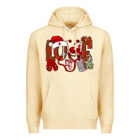Pina Colada christmas love nurse bbs Premium Hoodie - BundleAndBundleShop