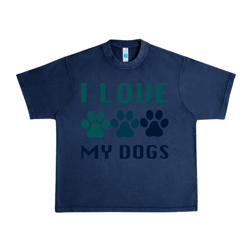 I Love My Dogs Urban Heavy Tee by Bettercallsaul | Teevron