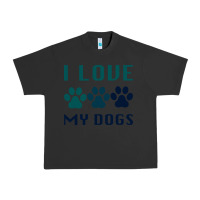 Pigment Black i love my dogs Urban Heavy Tee - Bettercallsaul