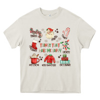 Cream thing that make me happy Heavy Core Tee - MaliasSmallBusiness