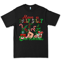Black have a holly dolly christmas Premium Tee - MaliasSmallBusiness