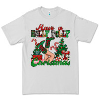 Dove Grey have a holly dolly christmas Premium Tee - MaliasSmallBusiness