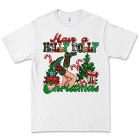 White have a holly dolly christmas Premium Tee - MaliasSmallBusiness