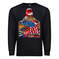 Black america Premium Sweatshirt - CowhideDigitalArt