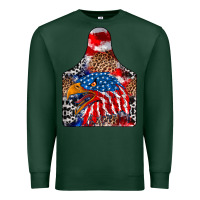 Sports Green america Premium Sweatshirt - CowhideDigitalArt